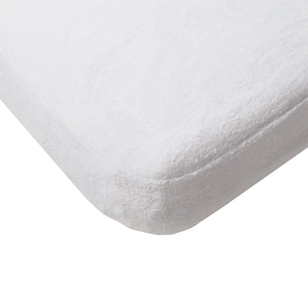 Matrasbeschermer Bamboe 60x120cm | Wit