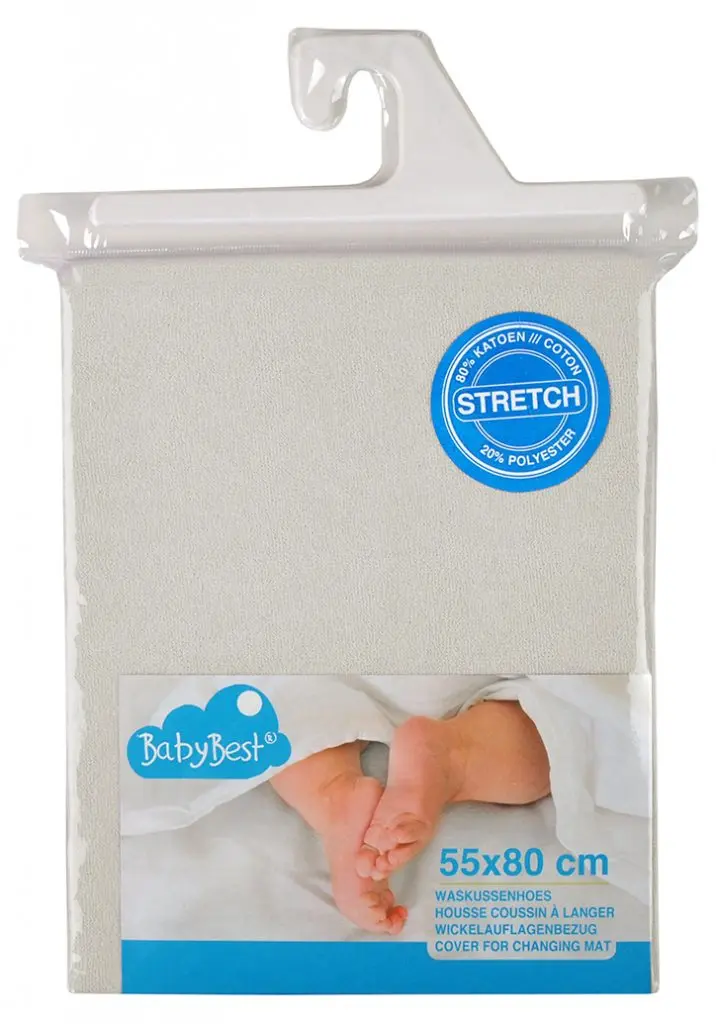 Waskussenhoes Stretch 55x80cm Ecru | Ecru