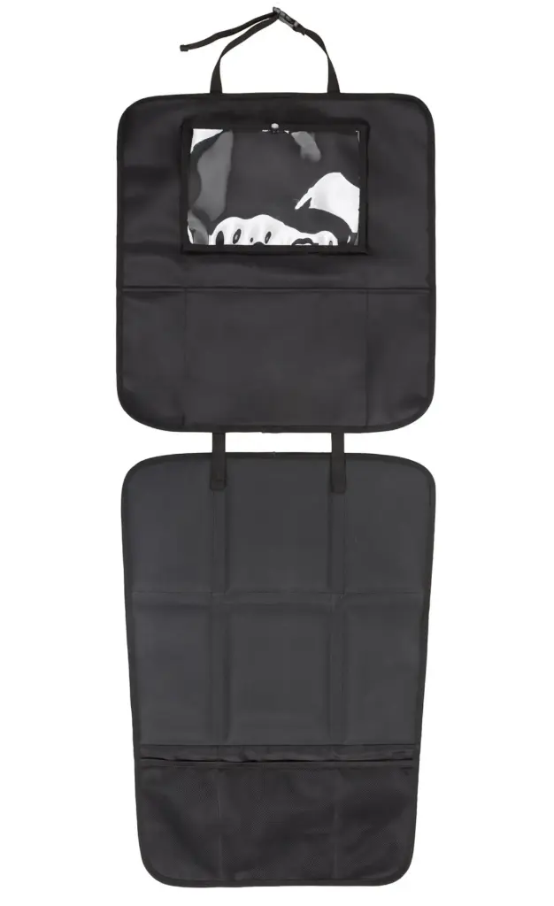 3-in-1 Autostoelbeschermer | Zwart