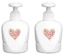 Zeepdispensers Leopard Pink | Wit