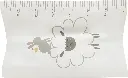 Waskussen 72x44cm Tiny Sheep | Wit