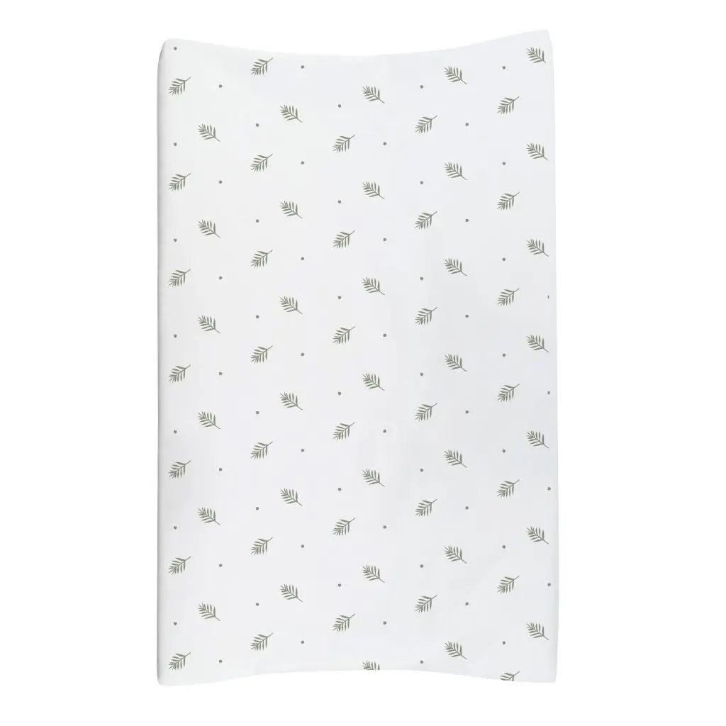 Waskussen 72x44cm Pure Leaves Breeze Green | Wit