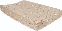 Housse matelas à langer Hydrophile Steppe | Taupe