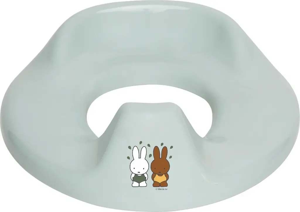 Toiletbrilverkleiner Miffy In Bath | Groen