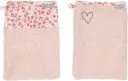 Washandjes 2 Stuks Leopard Pink | Roze