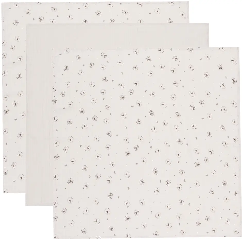 Doeken Tetra 3 Stuks 70x70cm Tiny Sheep | Ecru