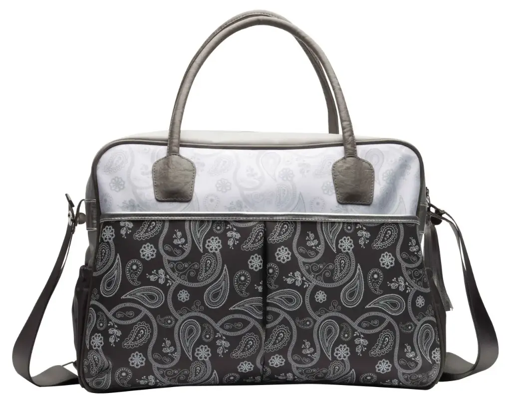 Sac à langer Paisley | Anthracite