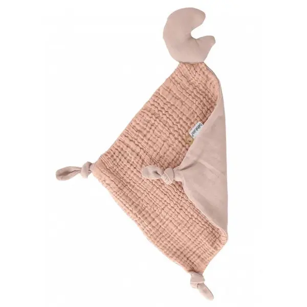 Knuffeldoekje Tetra Pure Cotton Pink | Roze