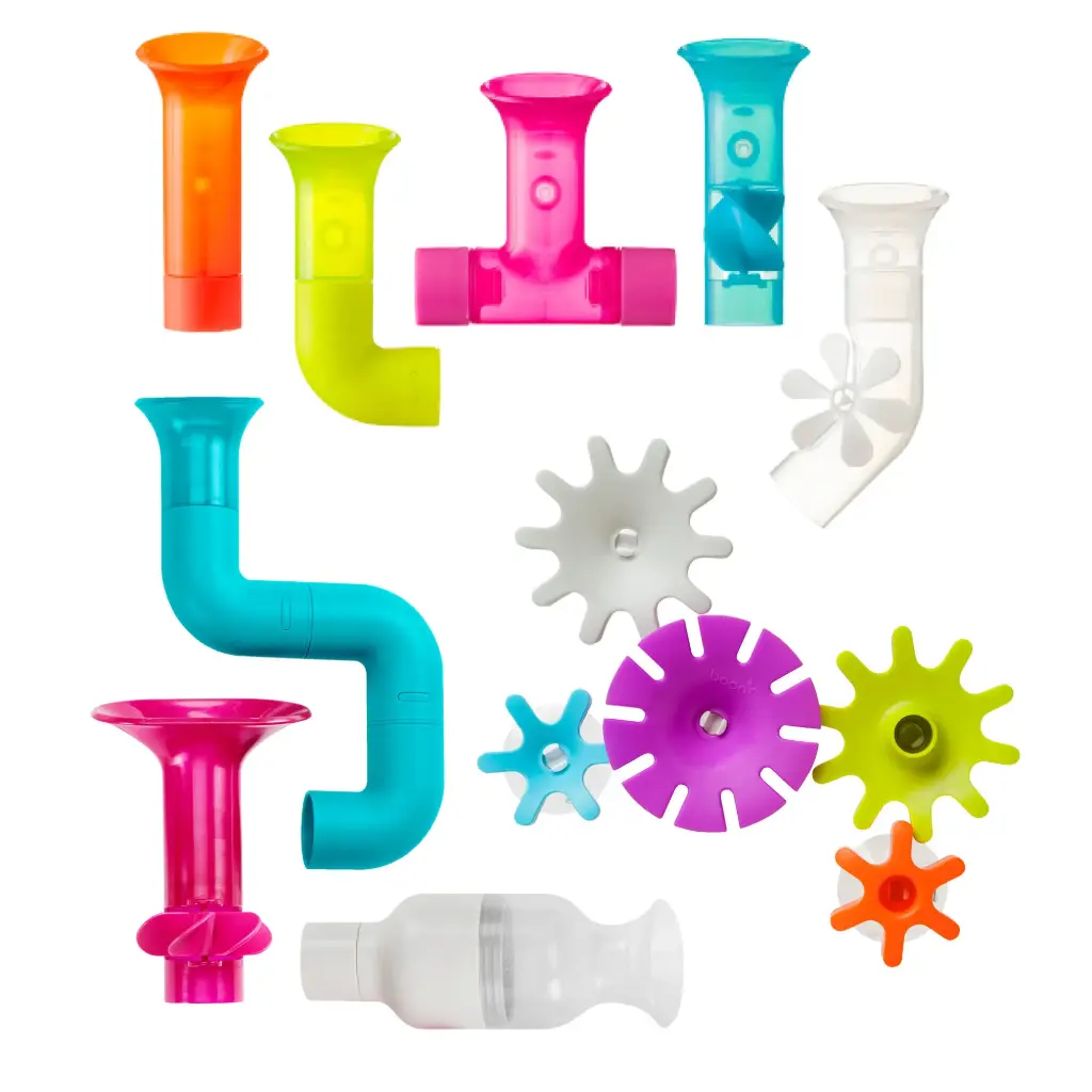 Set Badspeeltjes Pipes, Tubes & Cogs | Meerkleurig