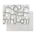 Opvouwbare Speelmat 150x190cm Dots/City Grey | Grijs