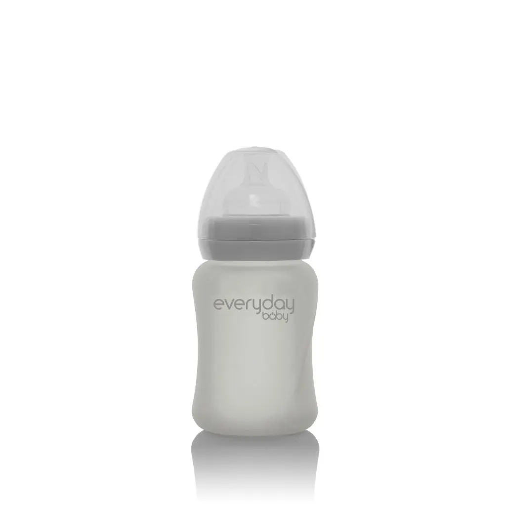 Fles Glas 150ml Quiet Grey | Grijs