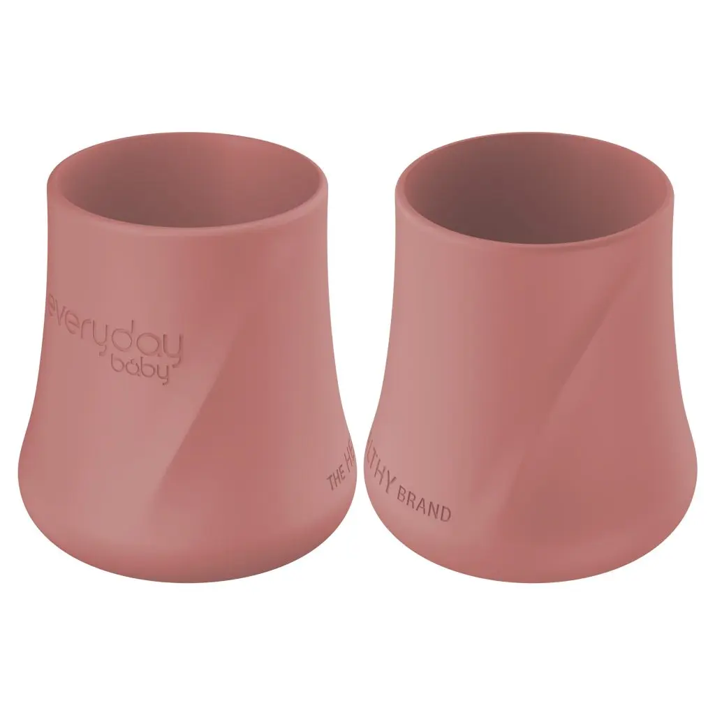 Beker Silicone 2 Stuks Nature Red | Rood