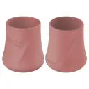 Beker Silicone 2 Stuks Nature Red | Rood