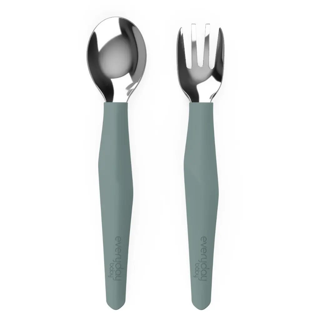 Bestek Roestvrij Staal 2 Stuks Harmony Green | Groen