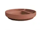 Bord Zuignap Silicone Nature Red | Rood
