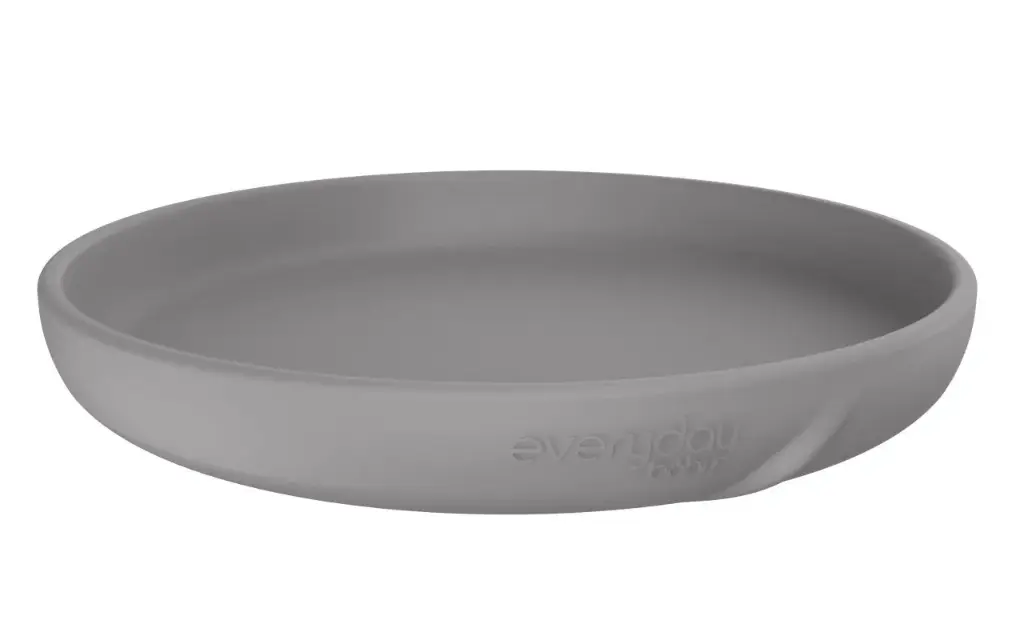 Bord Silicone Quiet Grey | Grijs