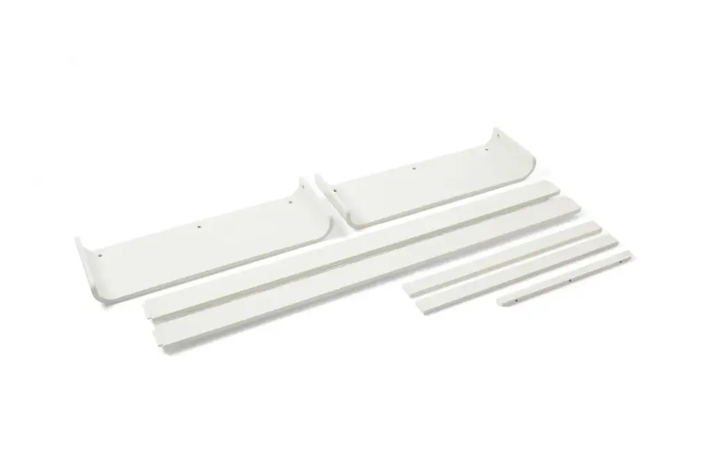 Ombouwset Babybed Tot Juniorbed 70x150cm Nova Cream | Ecru