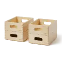 Houten Opbergdoosset 4 Stuks Nature