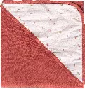 Badcape Tetra 90x90cm Sunset Shapes | Roze