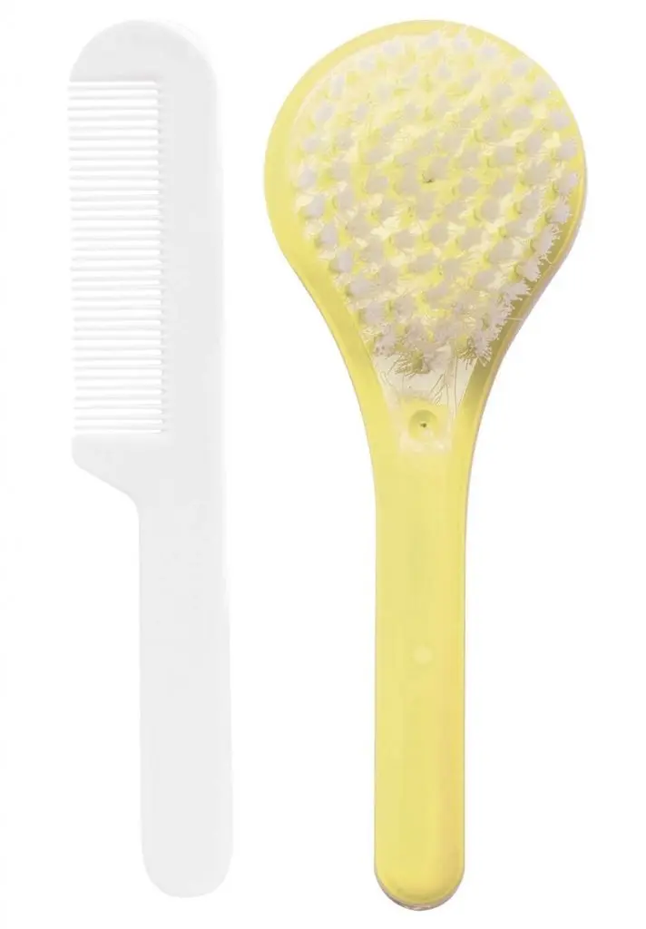 Brosse et peigne Sunny Yellow | Jaune
