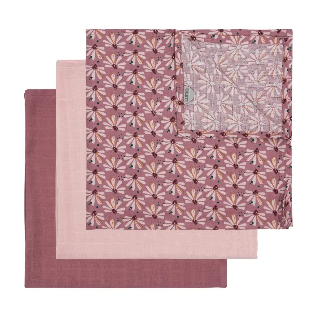 Doeken Tetra 70x70cm 3 stuks Flower Fever | Meerkleurig