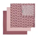 Doeken Tetra 70x70cm 3 stuks Flower Fever | Meerkleurig