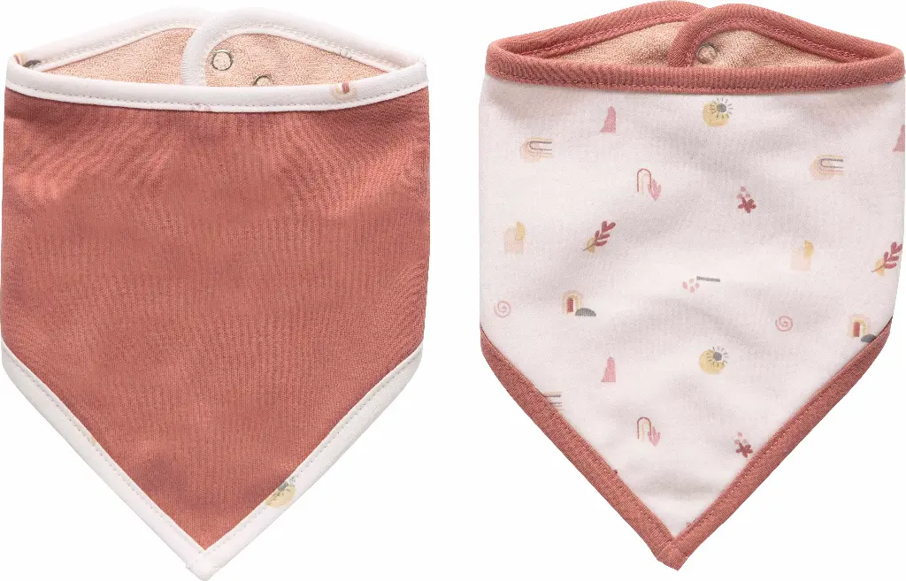 Bandana Slabben 2 Stuks Sunset Shapes | Meerkleurig