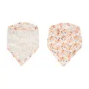 Bandana Slabben 2 Stuks Flower Fever Nude | Meerkleurig