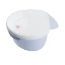 Opbergkit Bad Corall Pearl/Light Blue | Wit/Lichtblauw
