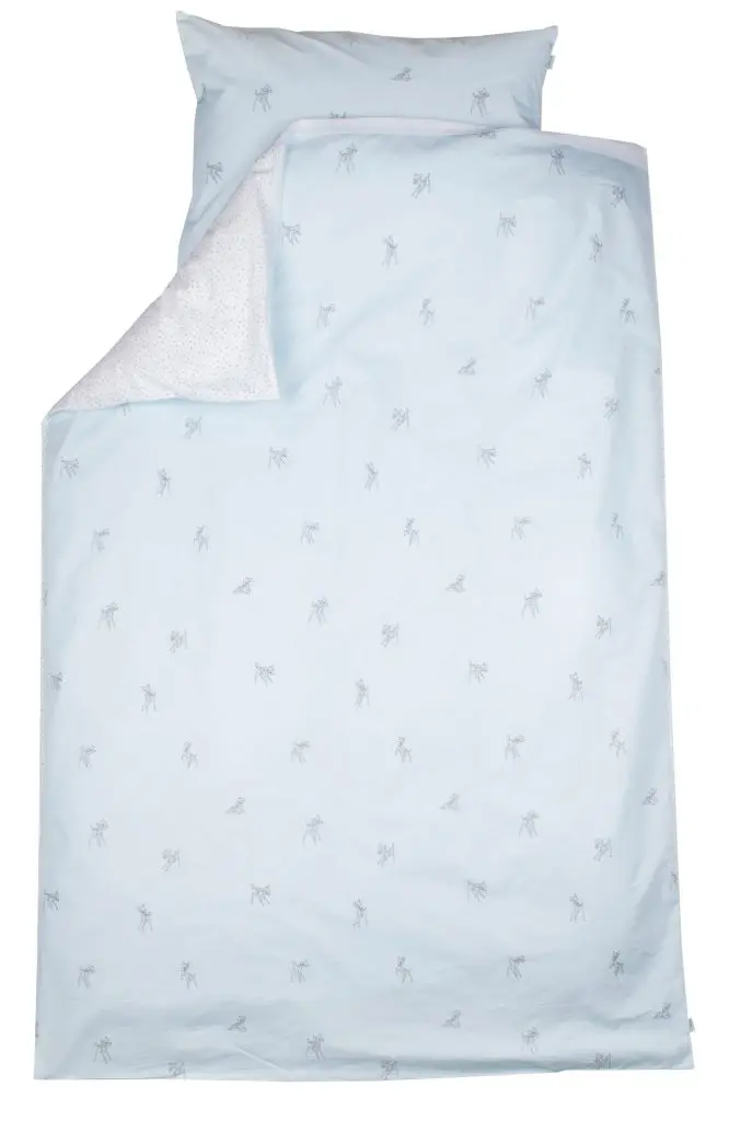 Dekbedovertrek 100x140cm Bambi | Blauw