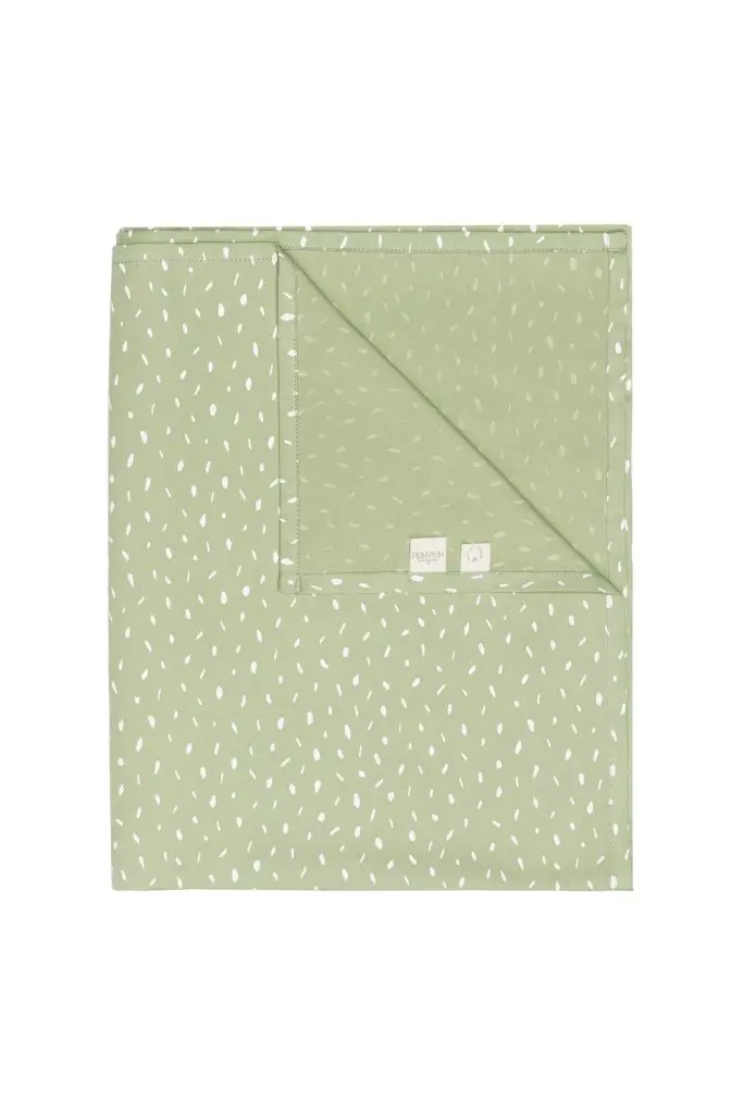 Laken 120x150cm Dot | Pistache