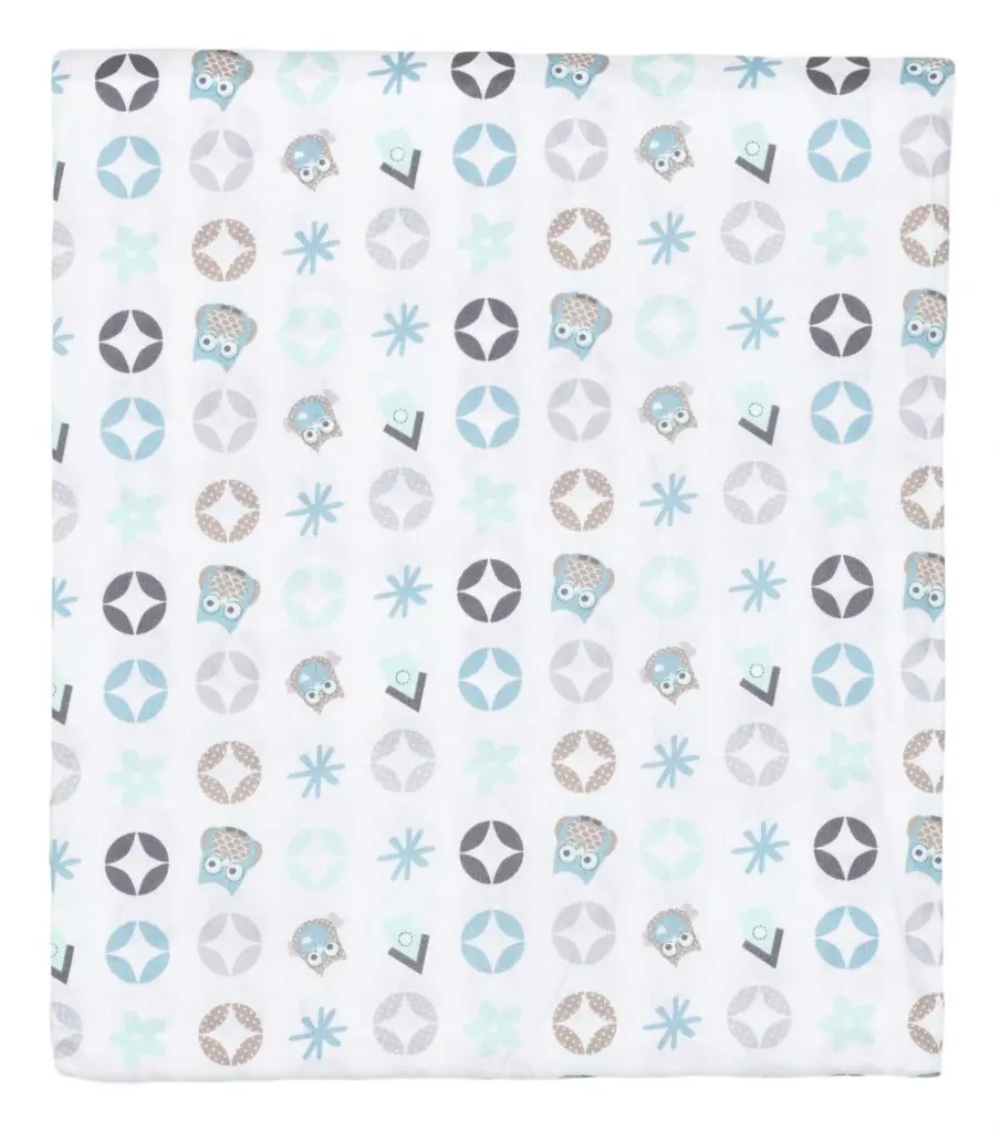 Laken 120x150cm Owl Family | Meerkleurig