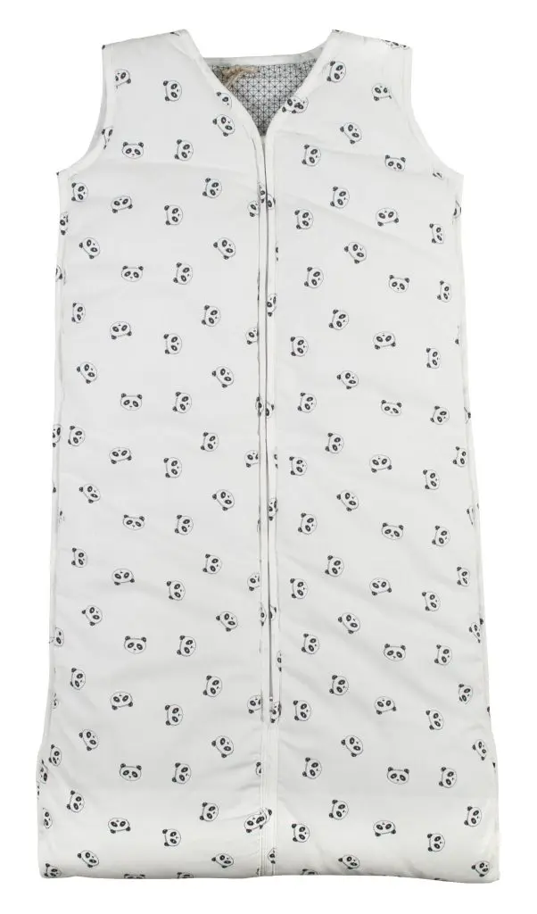 Slaapzak Winter 90-110cm Panda | Offwhite