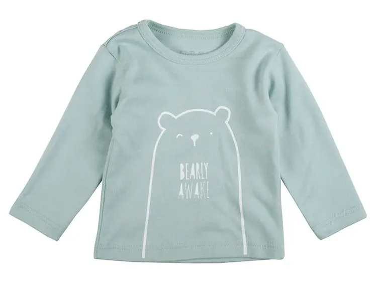 T-Shirt Bearly Awake Old Green | Groen
