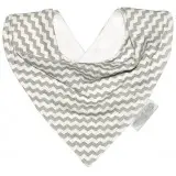 Bandana Slab Jersey Chevron Grey | Grijs