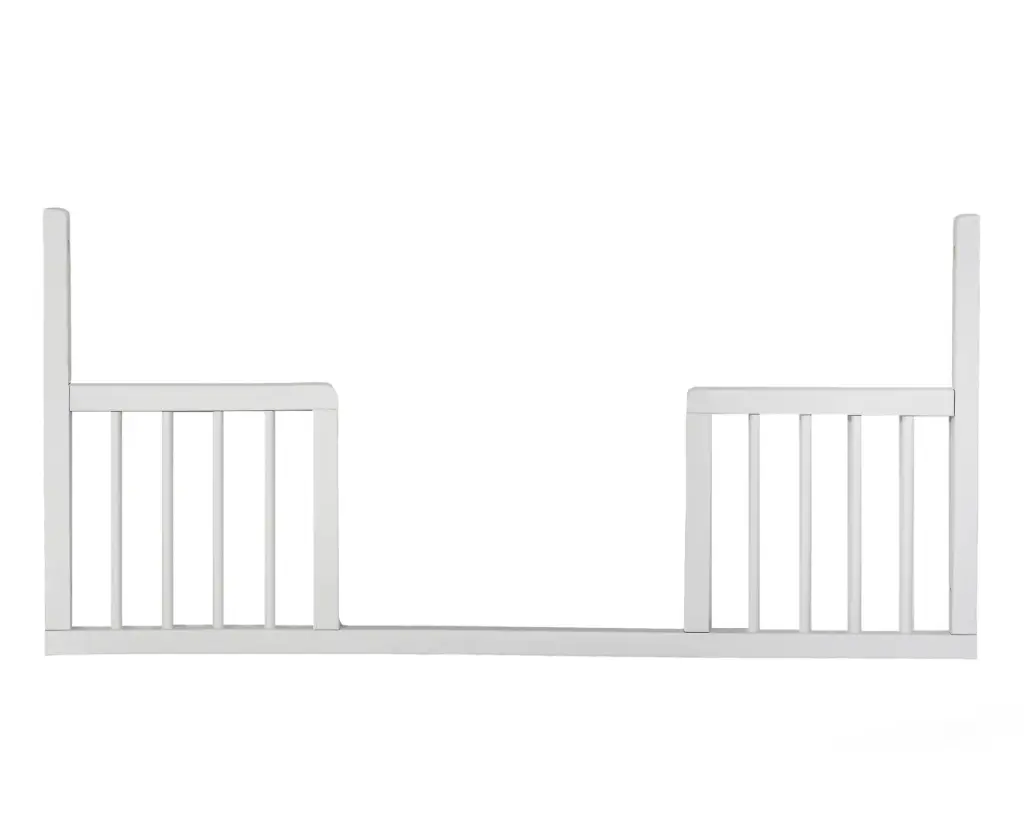 Zijpaneel Bed 60x120cm Lukas White | Wit