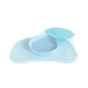 Klikmat + Bord Pastel Blue | Blauw