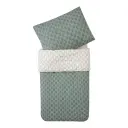 Tuck-Inn Dekbedovertrek 100x135cm Sticky Stripes | Groen
