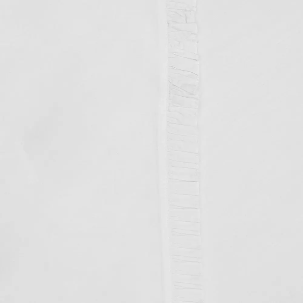 Tuck-Inn Laken 40x80cm Ruffle White | Wit