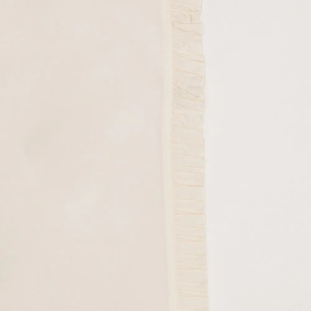 Tuck-Inn Laken 40x80cm Ruffle Offwhite | Offwhite