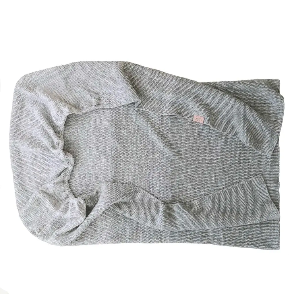 Tuck-Inn Deken Gebreid 40x80cm Ombre Warm Grey | Grijs