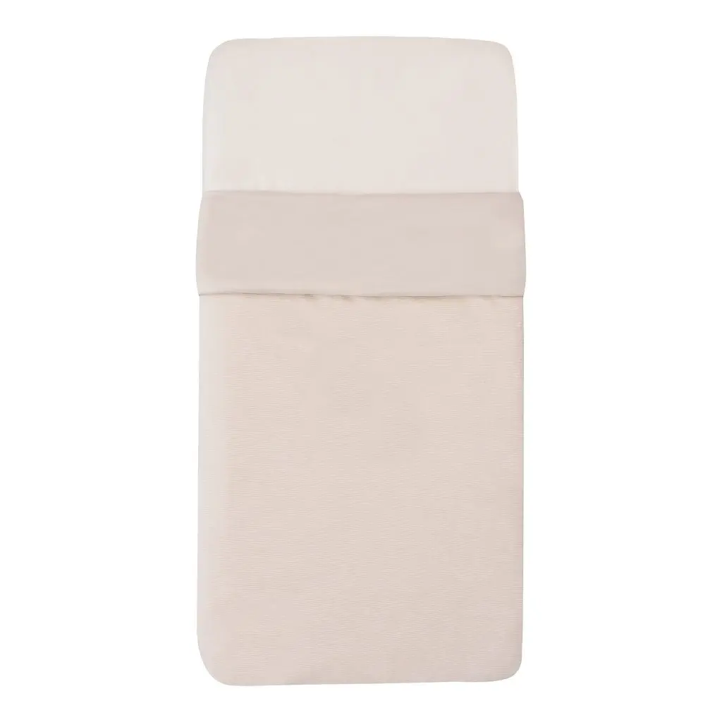 Tuck-Inn Deken 40x80cm Velvet Rib Soft Sand | Ecru