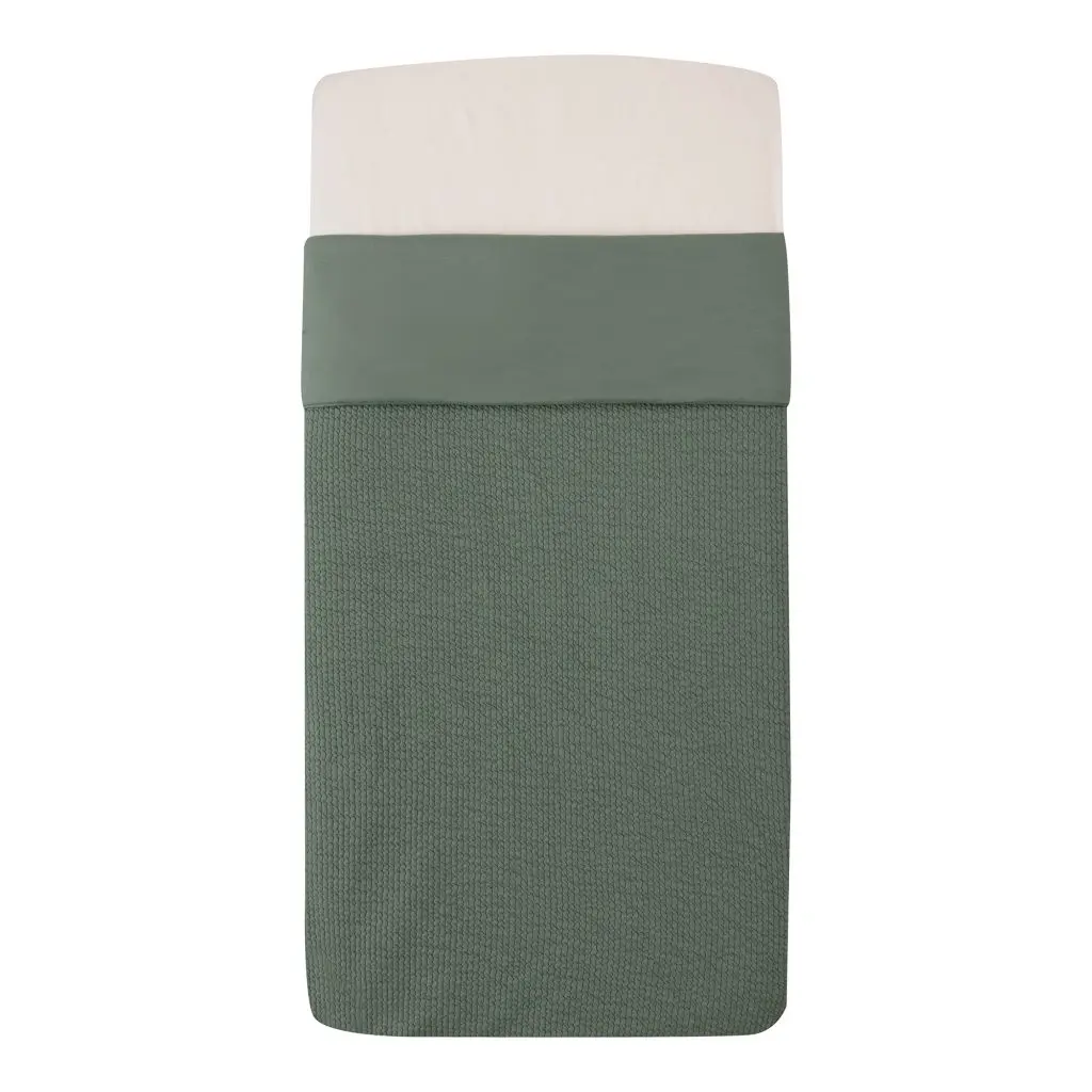Tuck-Inn Deken 40x80cm Waves Forest Green | Groen