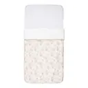 Tuck-Inn Deken 40x80cm Flower Powder | Wit/Roze