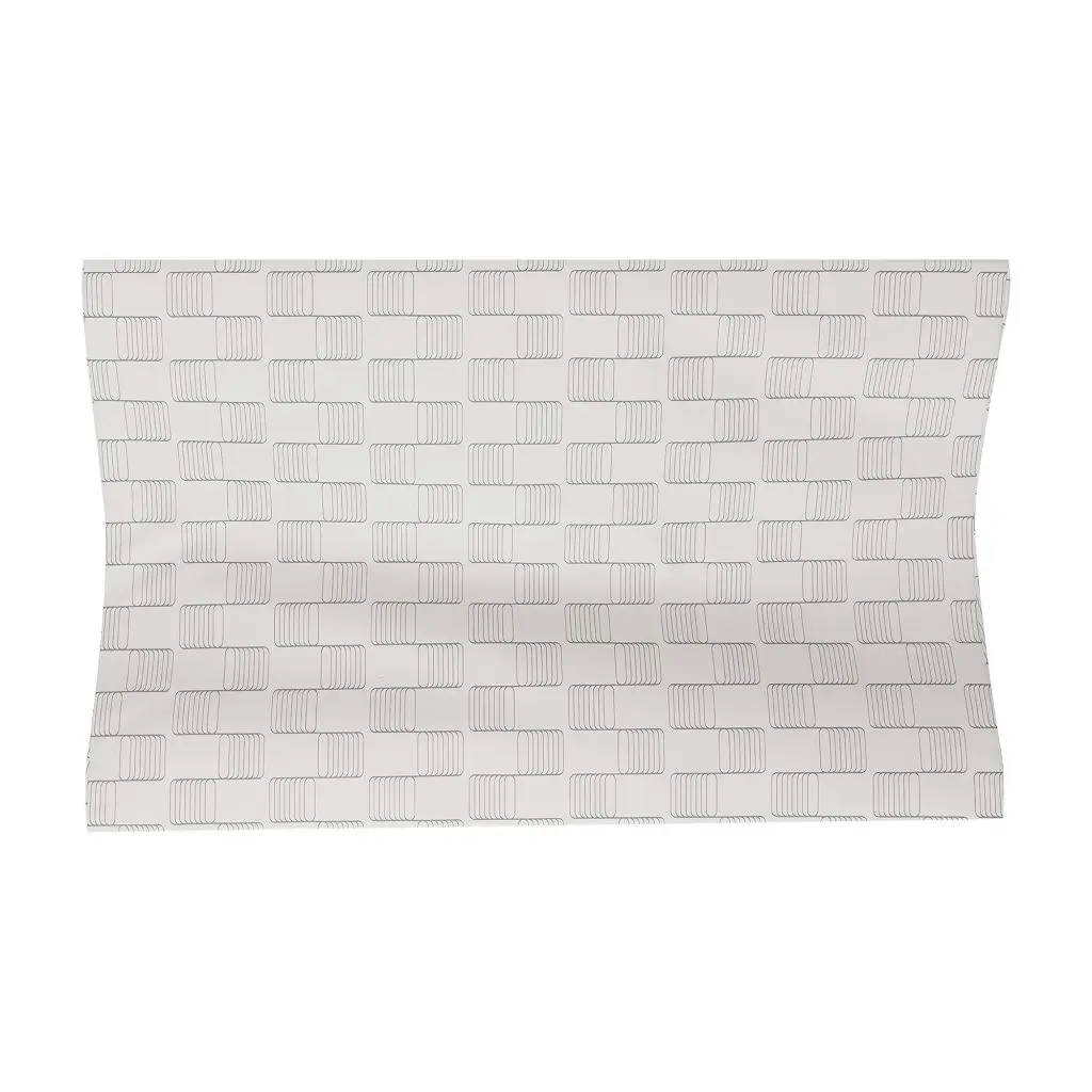 Waskussen 72x44cm Sticky Stripes | Wit