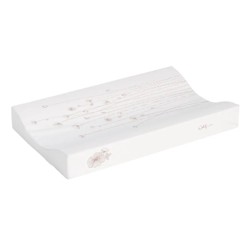 Waskussen 72x44cm Flower Powder | Wit