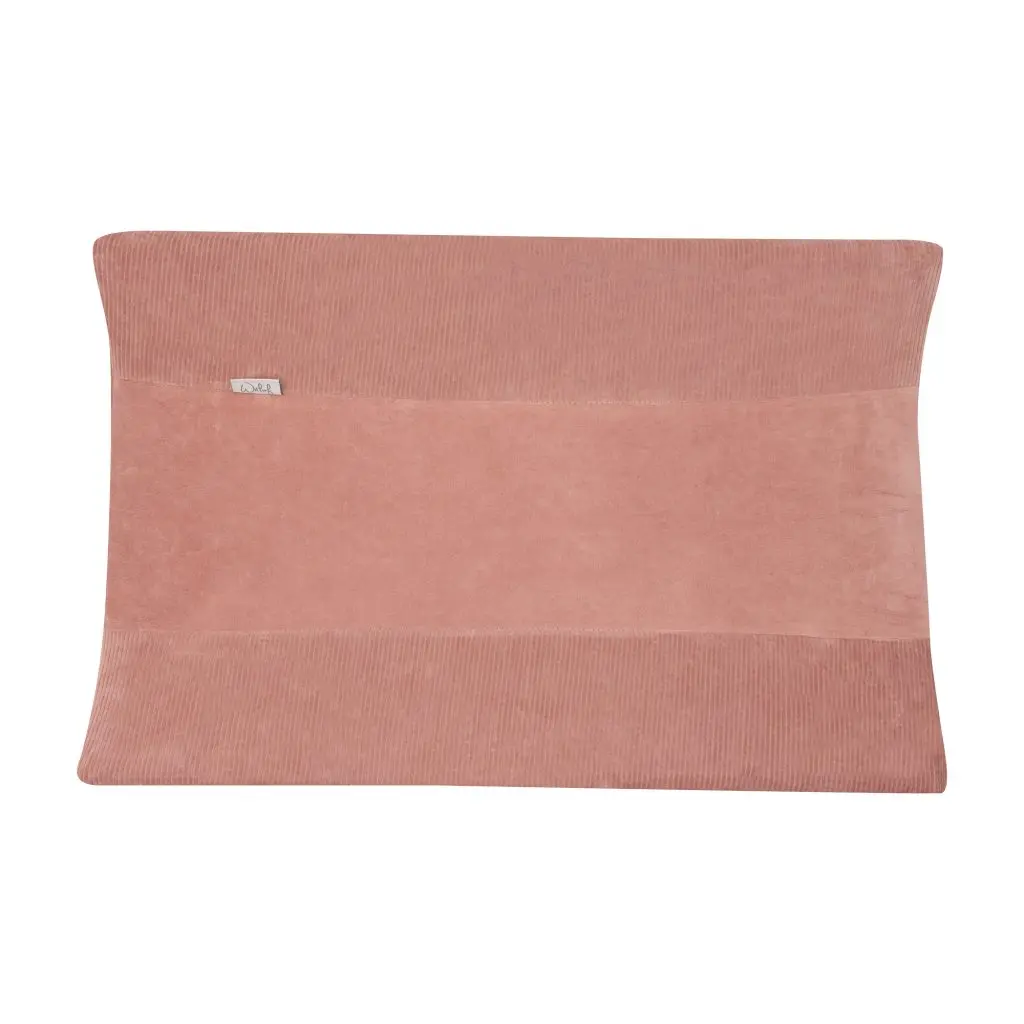 Waskussenhoes Velvet Rib Dusty Pink | Roze