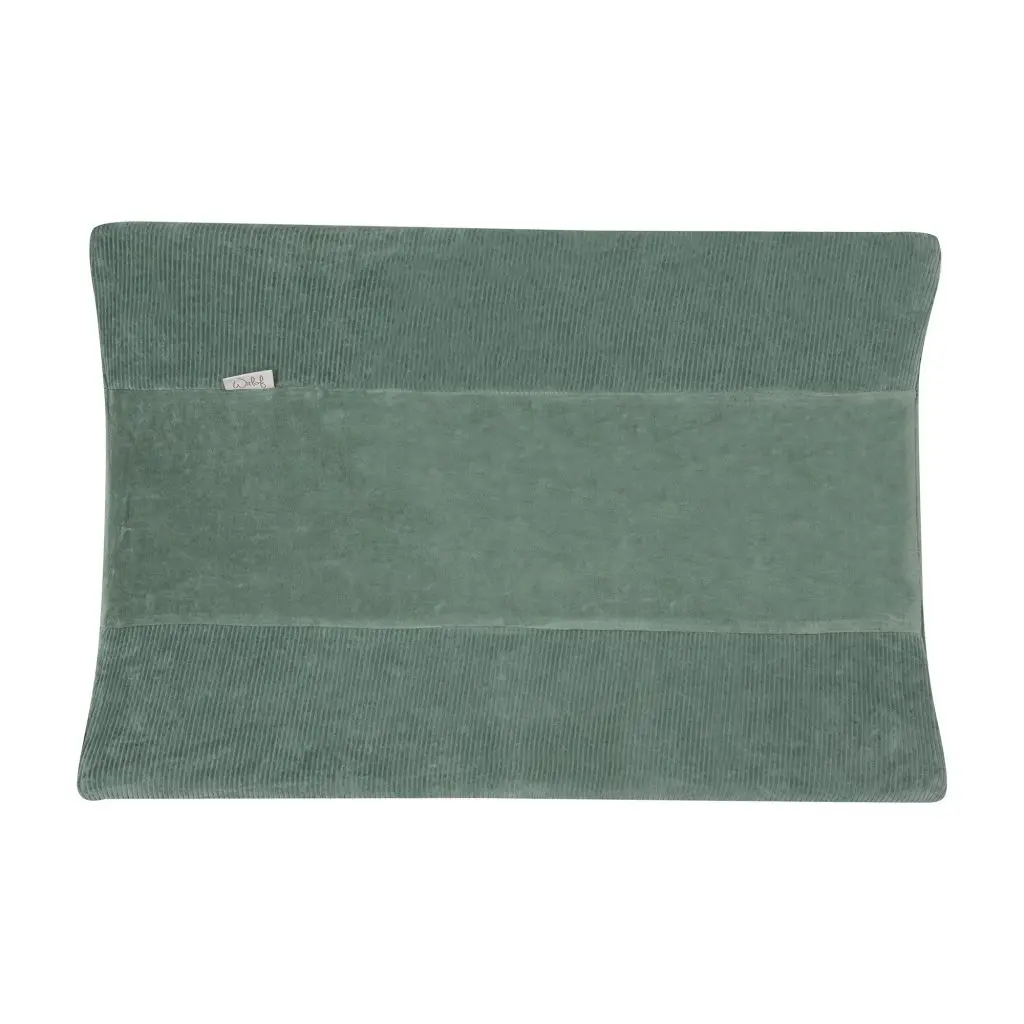 Waskussenhoes Velvet Rib Forest Green | Groen