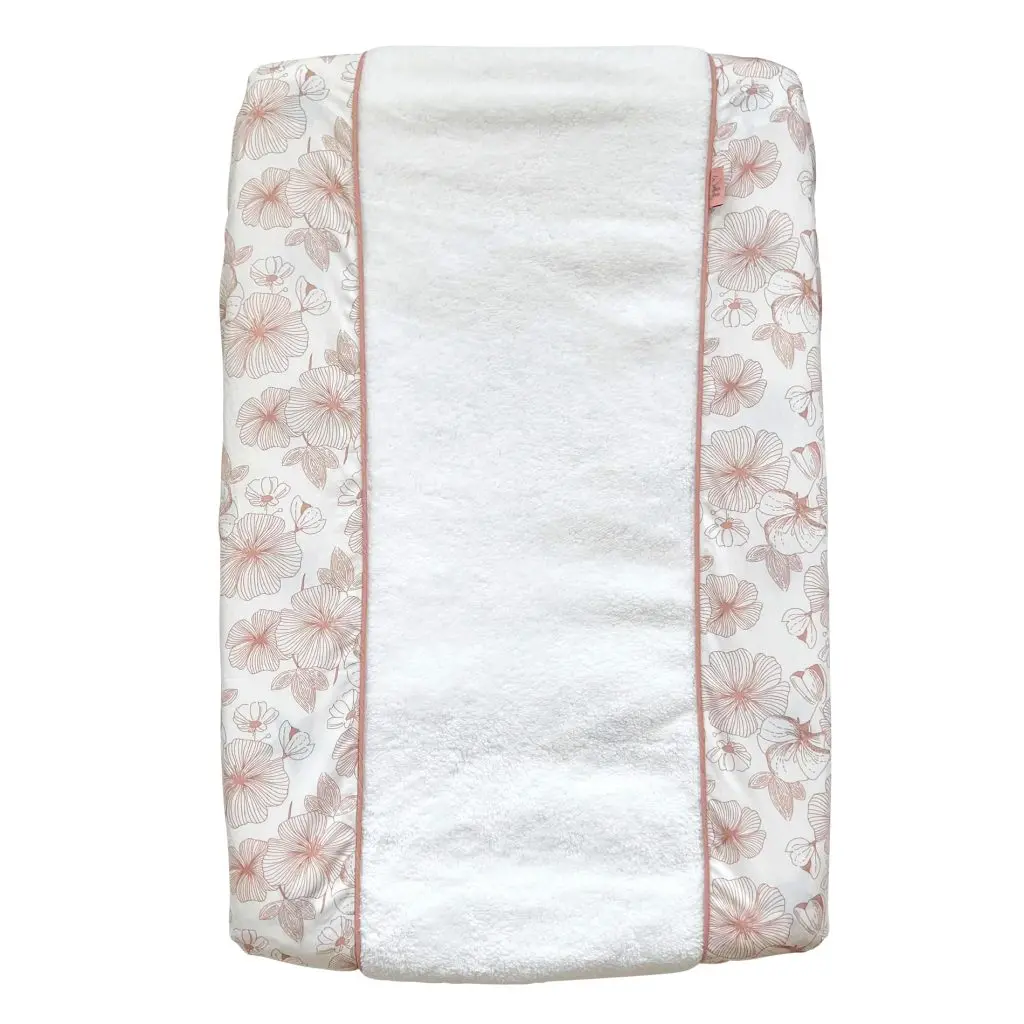 Waskussenhoes Flower Powder | Wit/Roze