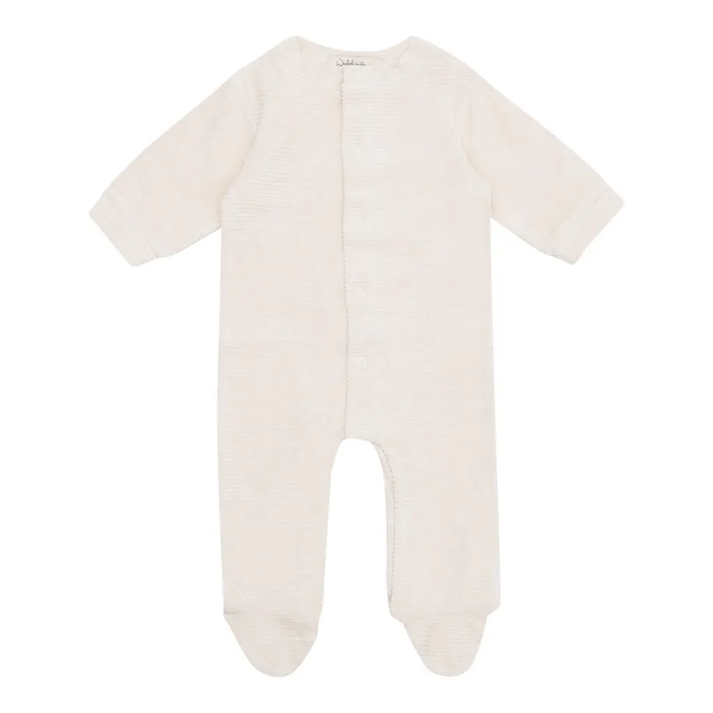 Boxpakje Velvet Rib Soft Sand | Ecru